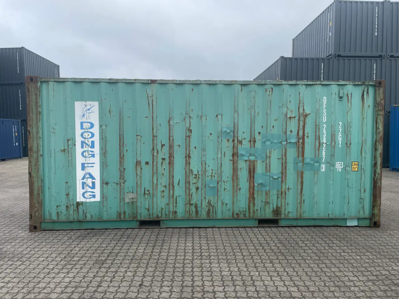 Billede 3 - 20 fods Container- ID: DFSU 238267-3
