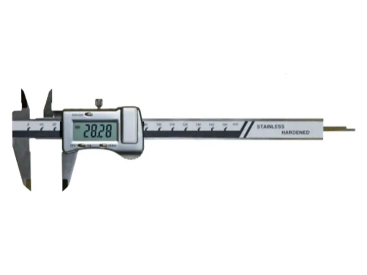 Billede 1 - MIB digital skydelære 150 mm, metalhus On/off, mm/inch