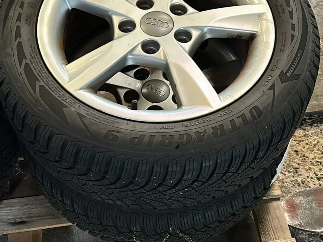 Billede 4 - Vinterdæk på alu. fælge