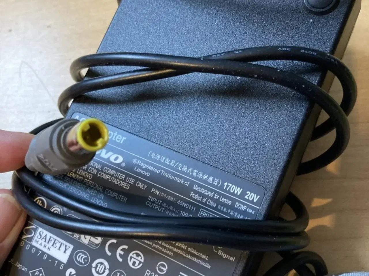 Billede 1 - Lenovo strømforsyning 170W 