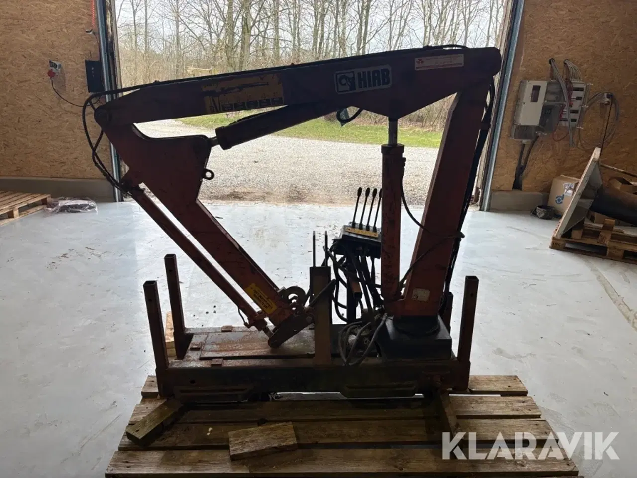 Billede 2 - Hydraulisk løftekran HIAB 250 2000 kg. til 600 kg.