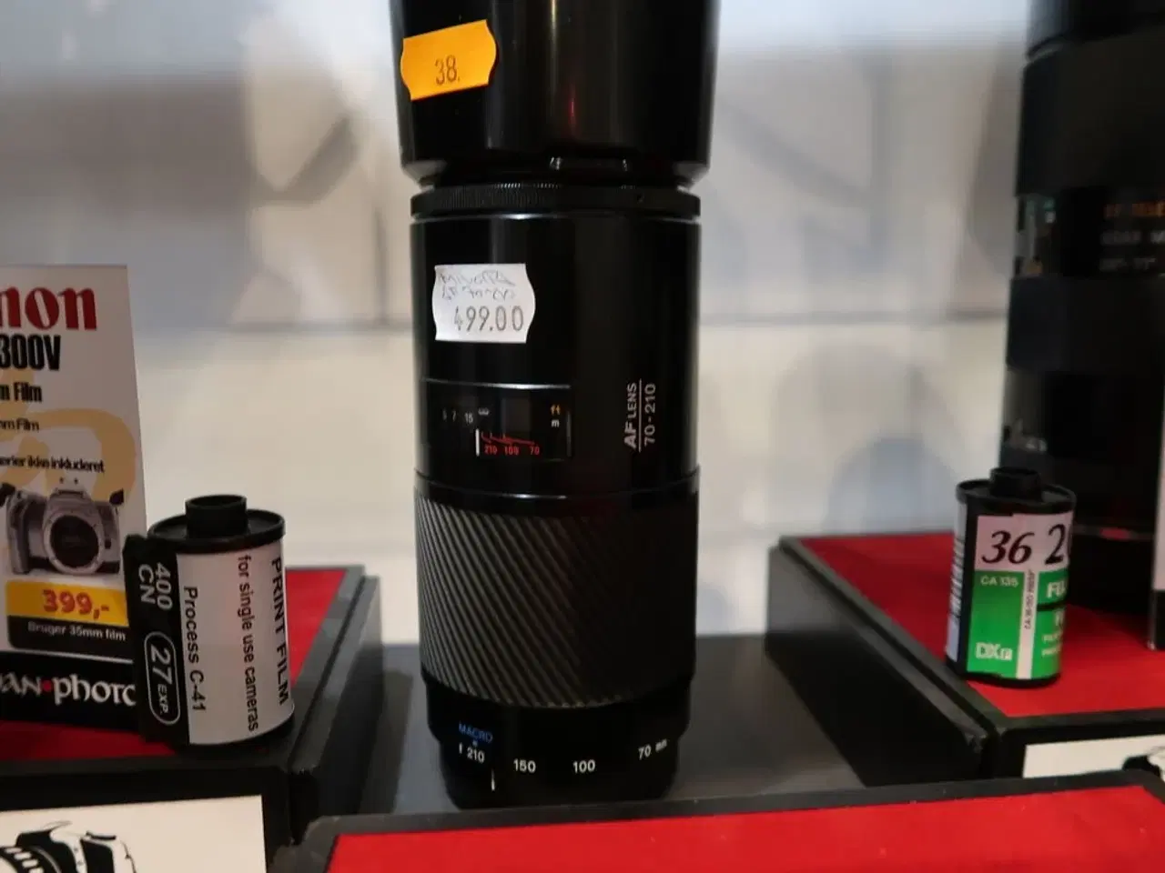 Billede 4 - Analog kamera CANON E0S 300V, Objektiv AF LENS 70-210