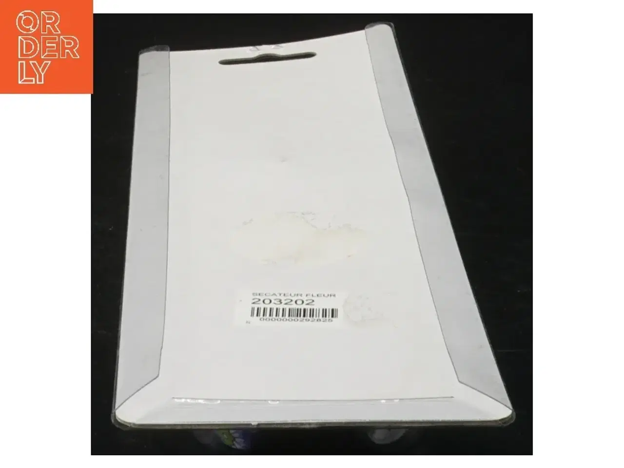 Billede 3 - grænsaks med blomstermotiv