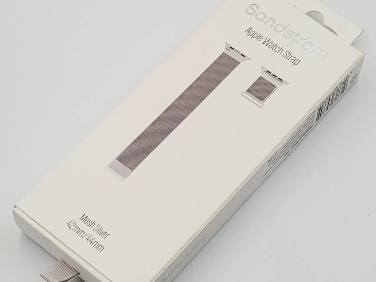 Billede 3 - ⭐️· ⌚️ Sandstrøm Apple Watch Rem - Mesh Sølv 