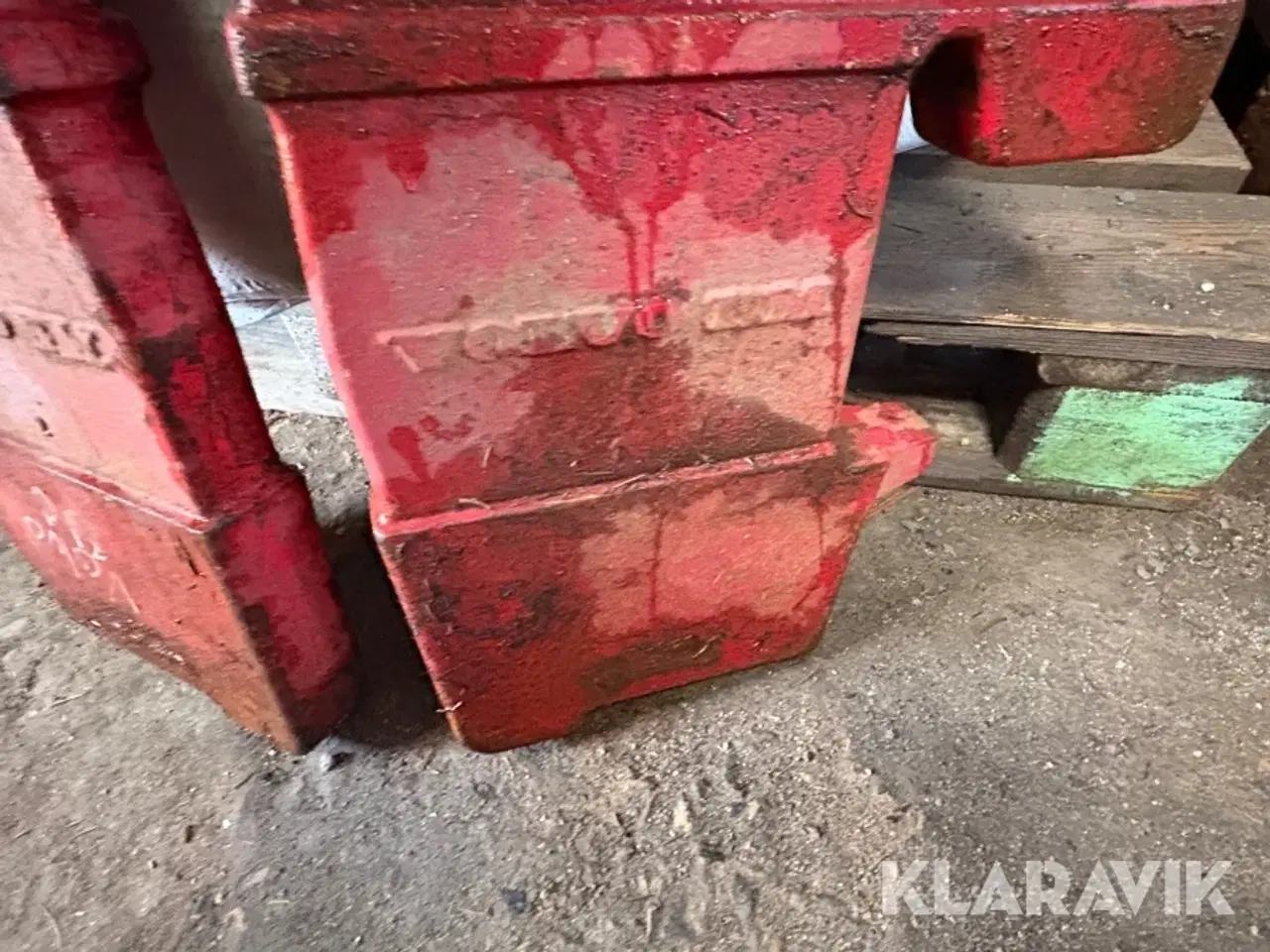 Billede 6 - Frontvægt klodser Volvo BM 2 styk