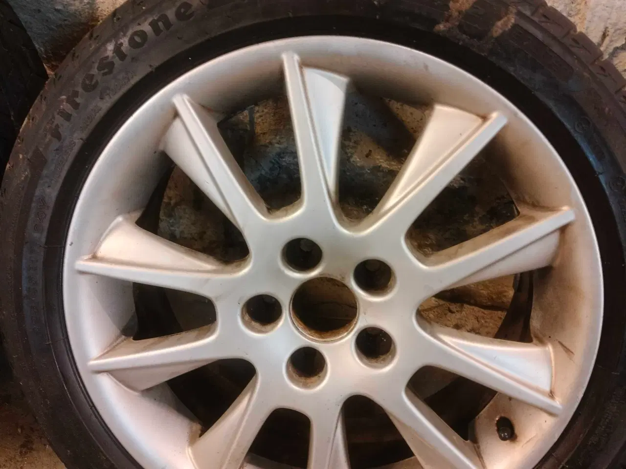 Billede 3 - Fælge med nye sommerdæk 5x110 orginal saab 9⁵