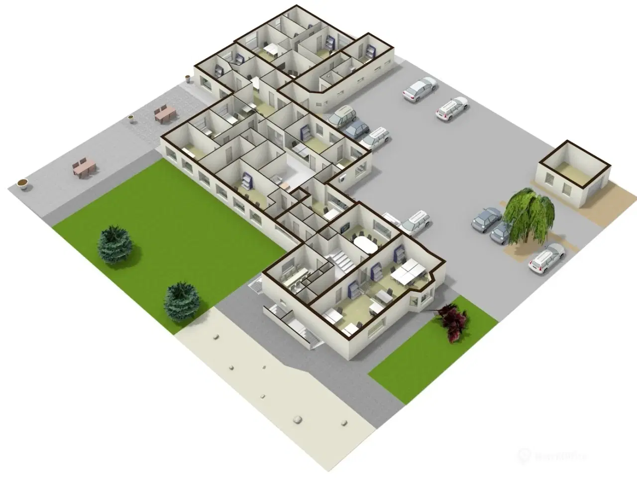 Billede 23 - Kontorfællesskab i det centrale Odense