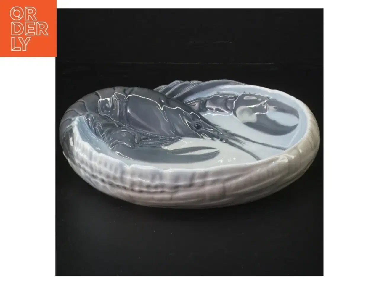 Billede 2 - Askebæger med hummer, model 3498 Royal Copenhagen (str. Ø 20 cm) fra Royal Copenhagen