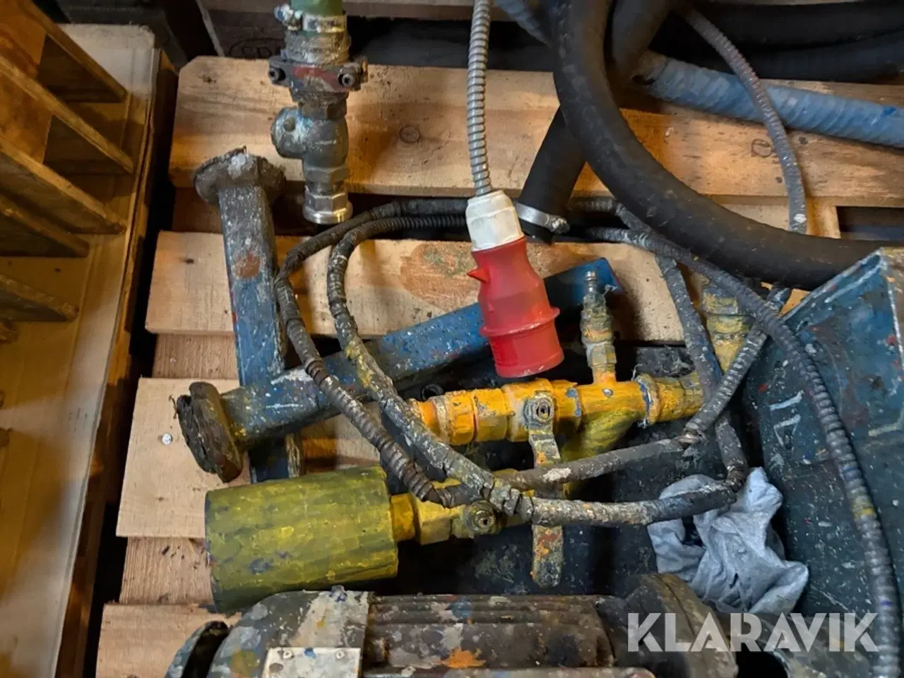 Billede 6 - Pumper til maling - 2 pumper, 1 hydraulisk enhed