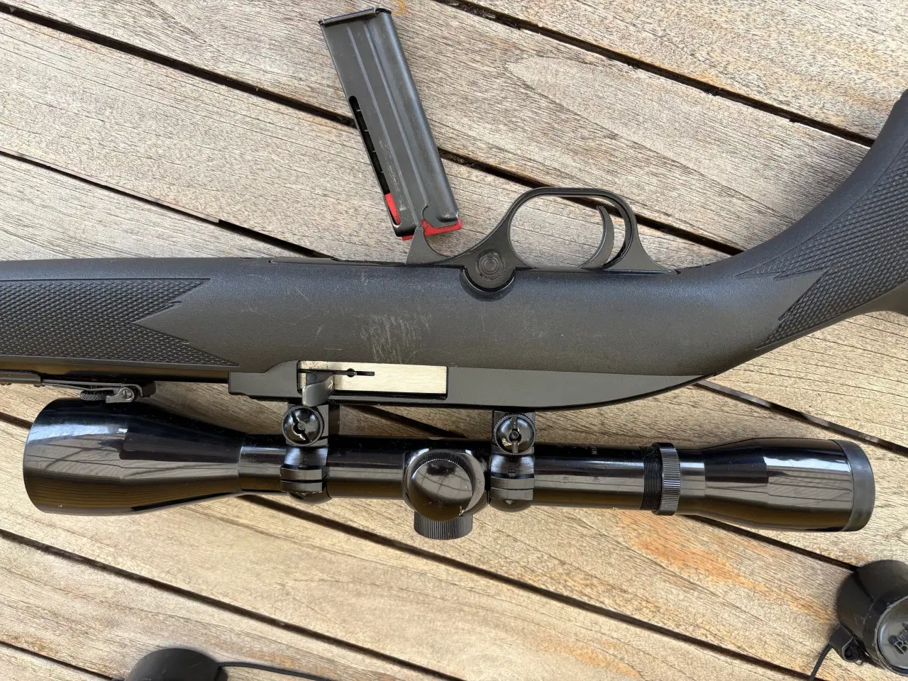 Billede 6 - Salonriffel, halvautomatisk kal. 22 m/Bushnell 4X