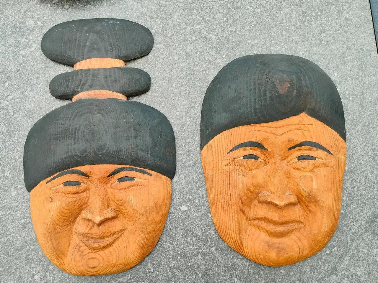 Billede 1 - To hoveder af Aron Bernhartsen