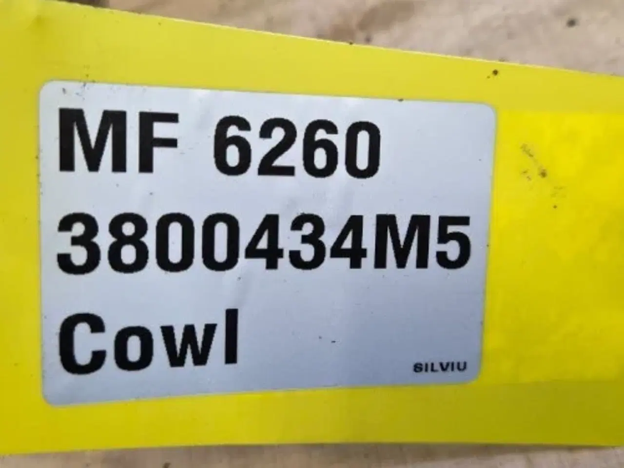 Billede 11 - Massey Ferguson 6260 Kappe 3800434M5