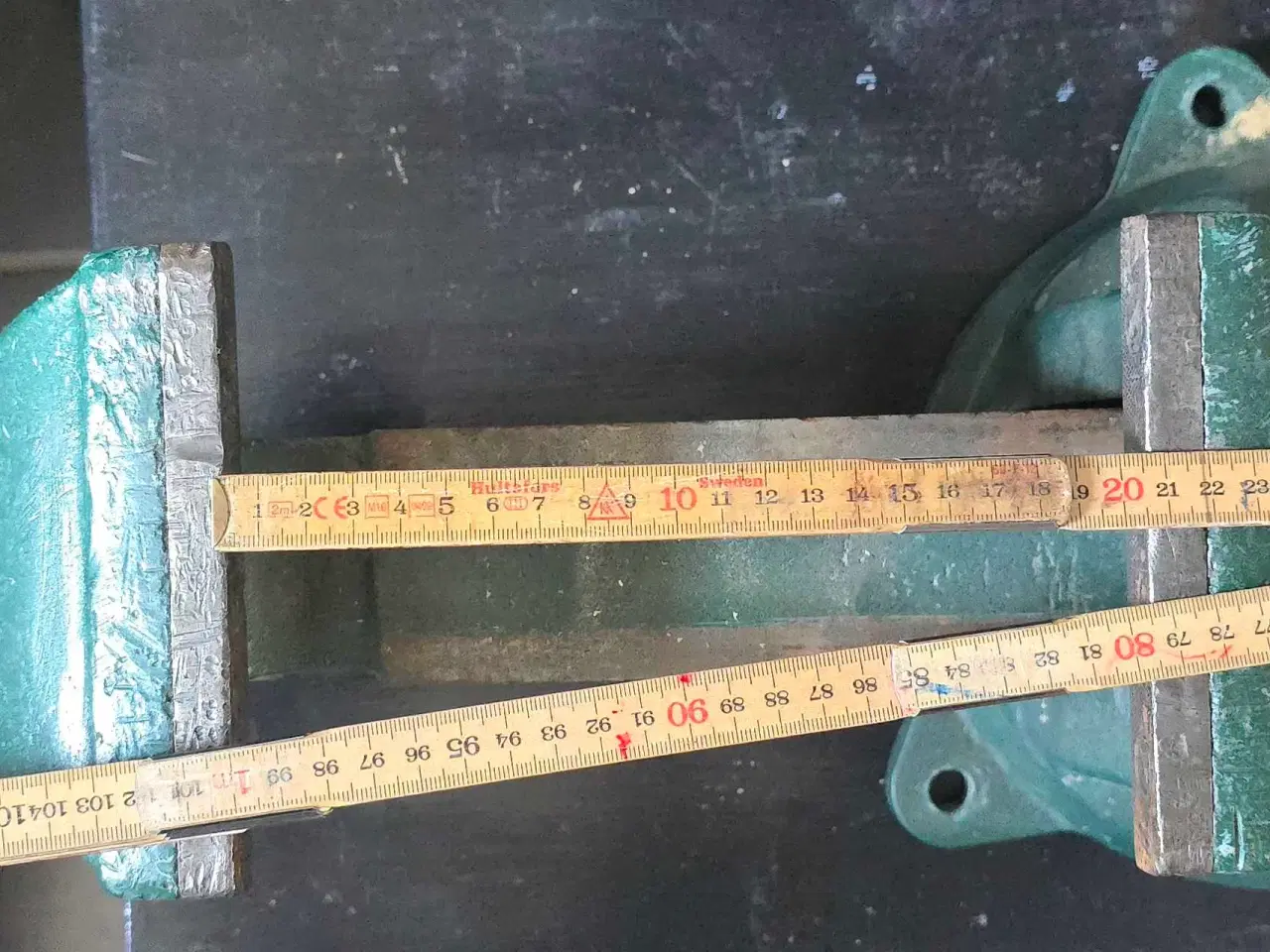 Billede 7 - Skruestik, 15cm kæber, Org. Record #6
