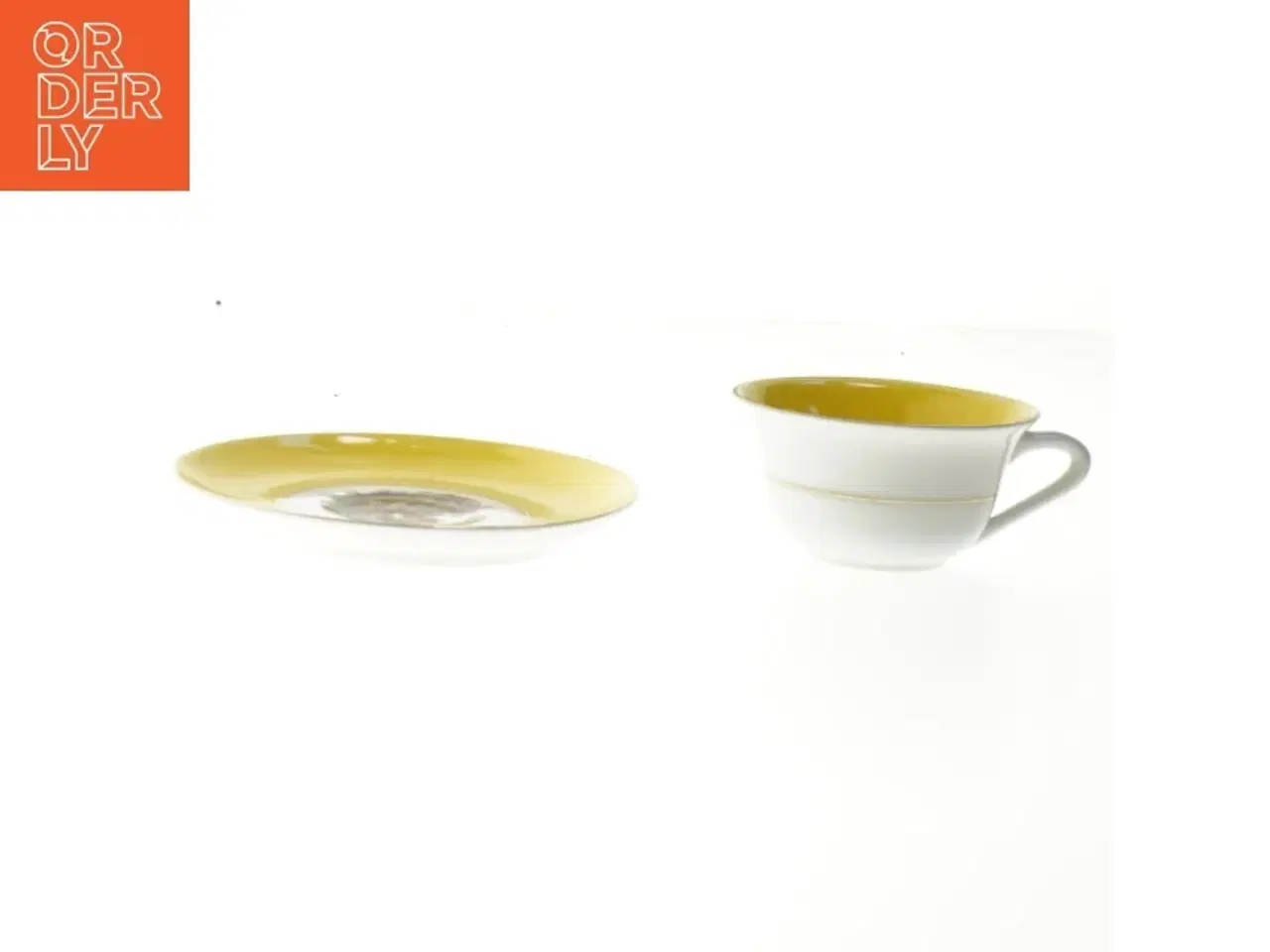 Billede 2 - Tekop med underkop (str. Kop. ø. 7 cm. tallerken. ø. elve cm)