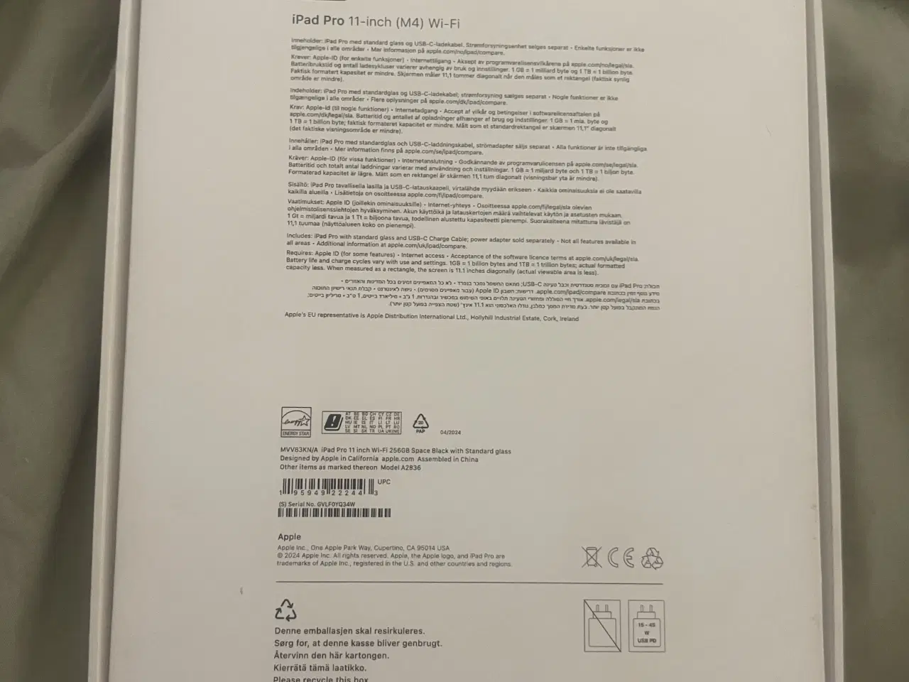 Billede 4 - Apple iPad Pro 11” (M4) 256 GB