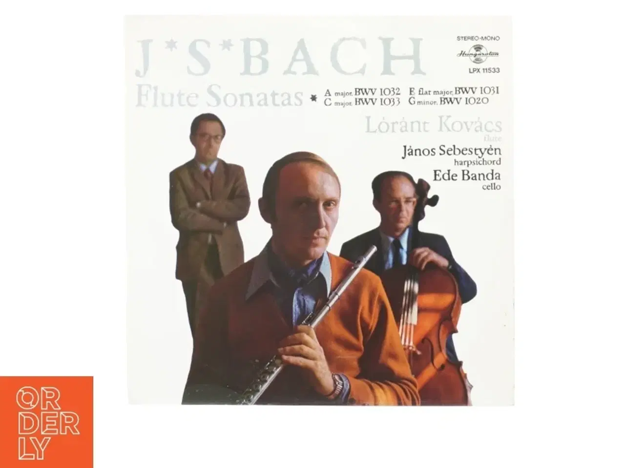 Billede 1 - Bach flute sonatas (str. 30 cm)