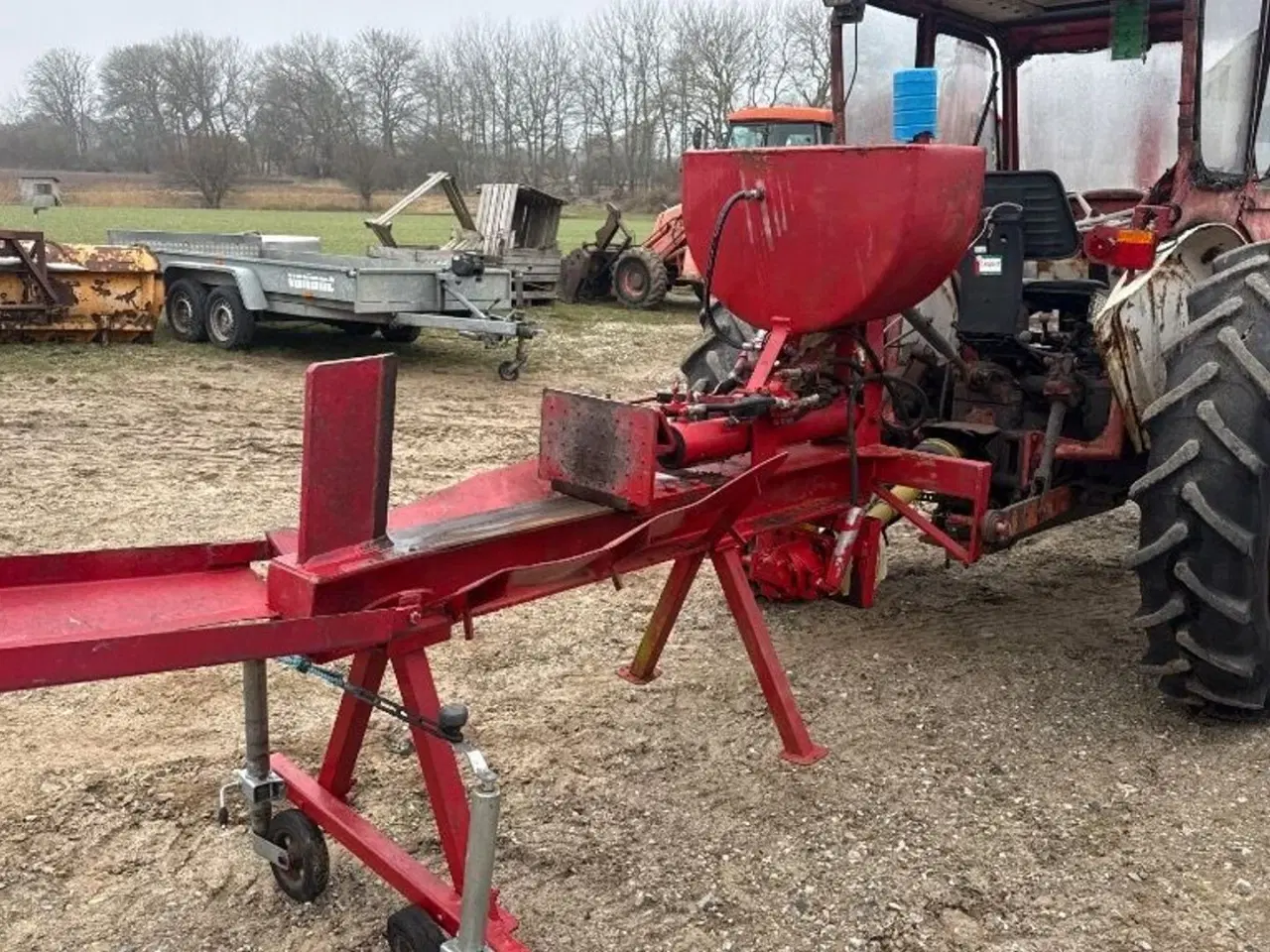 Billede 2 - David Brown traktor med trækløver