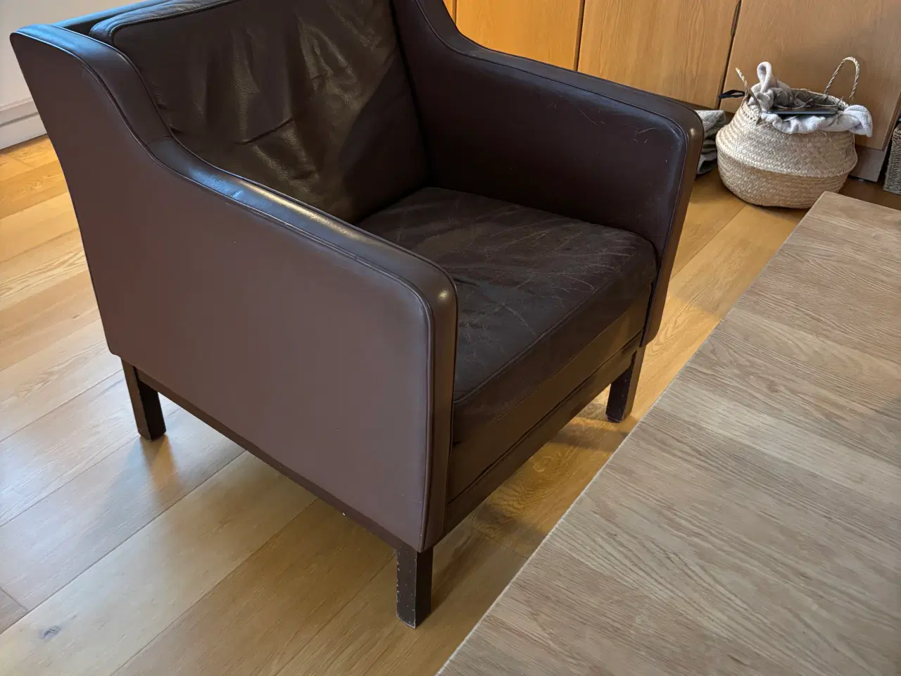 Billede 2 - Læder stue Mogens Hansen