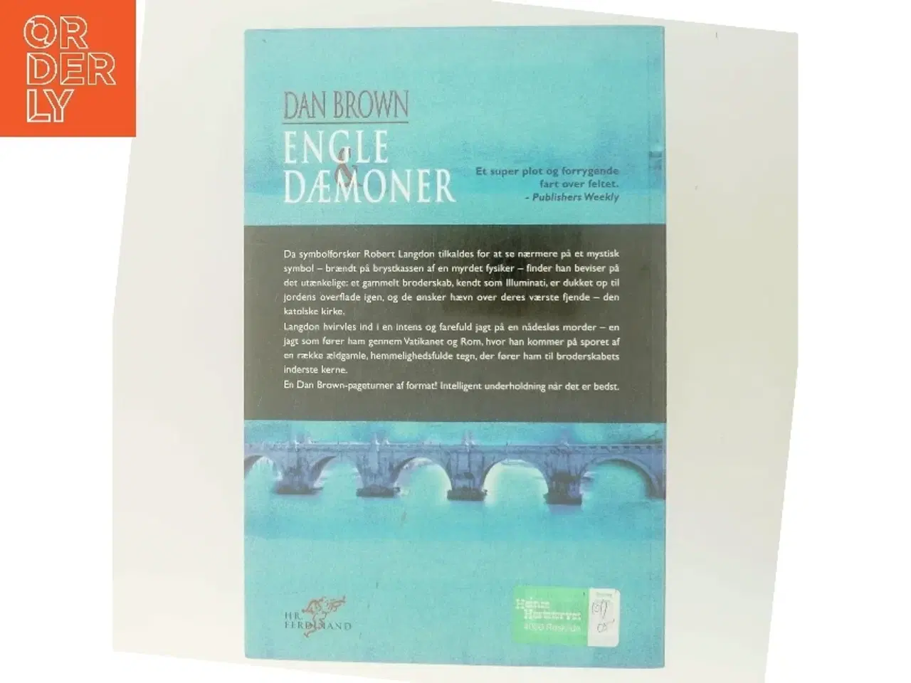 Billede 3 - Engle & Dæmoner af Dan Brown (Bog)