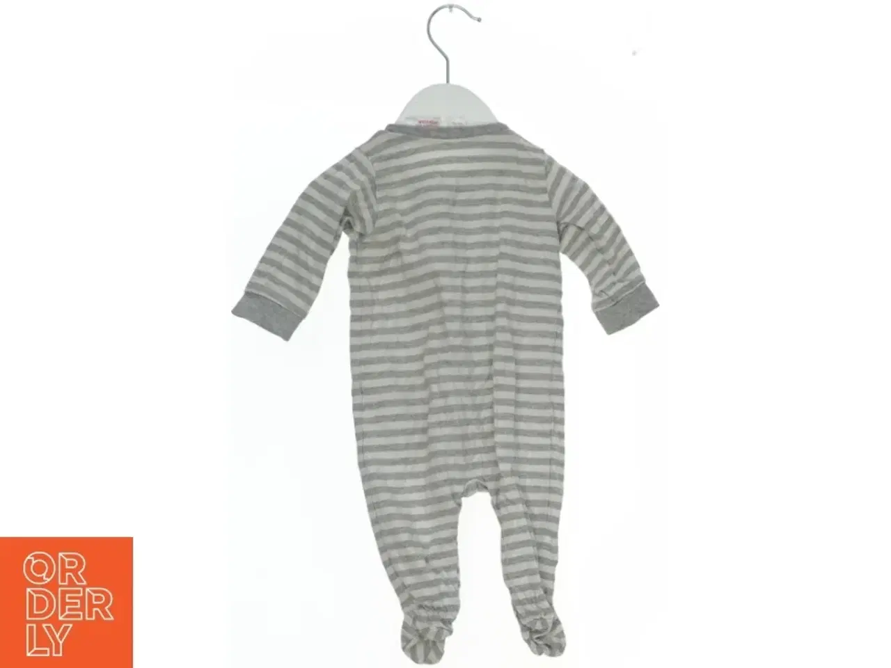 Billede 2 - Stribet sparkedragt til baby fra H&M (str. 62)