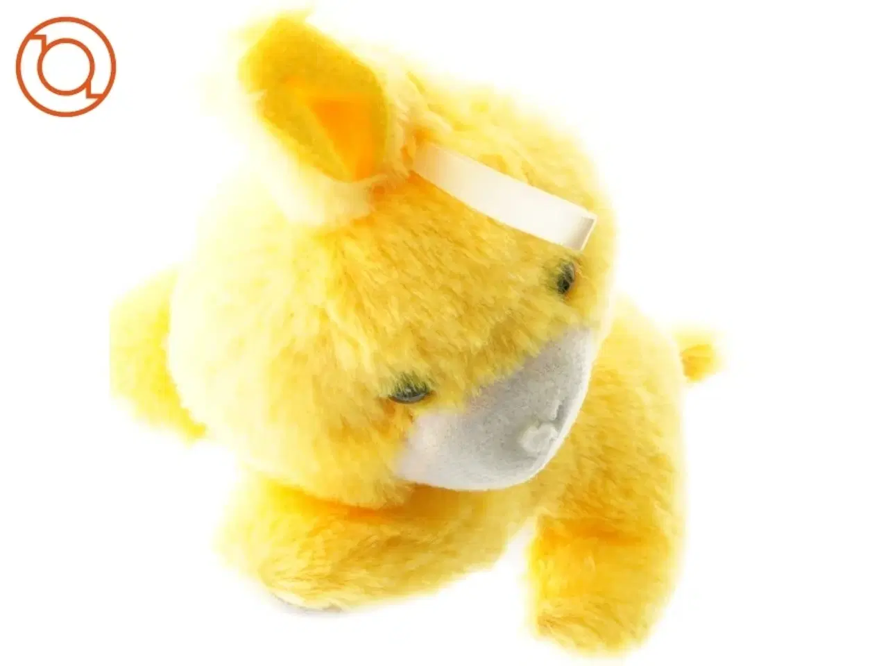 Billede 1 - Gul påskekanin bamse (str. 20 x 14 cm)