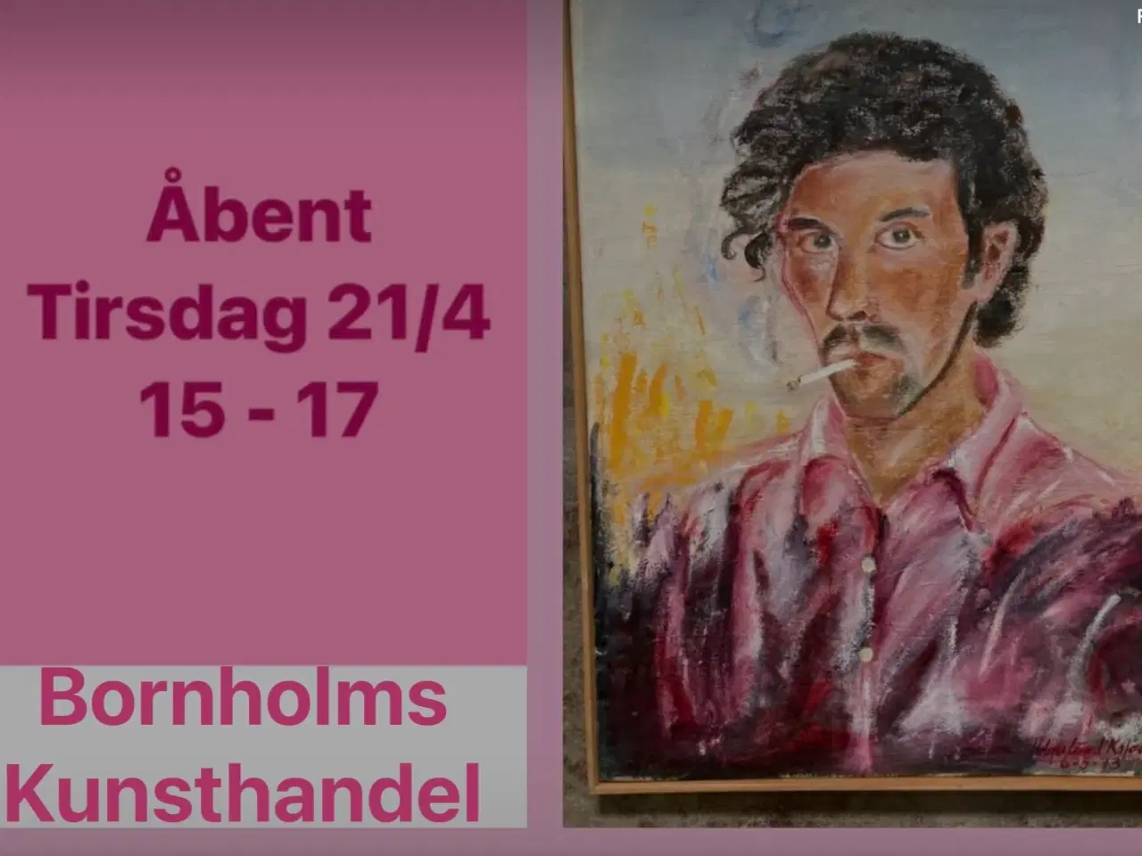 Billede 2 - Holger Lund Kofod selvportræt