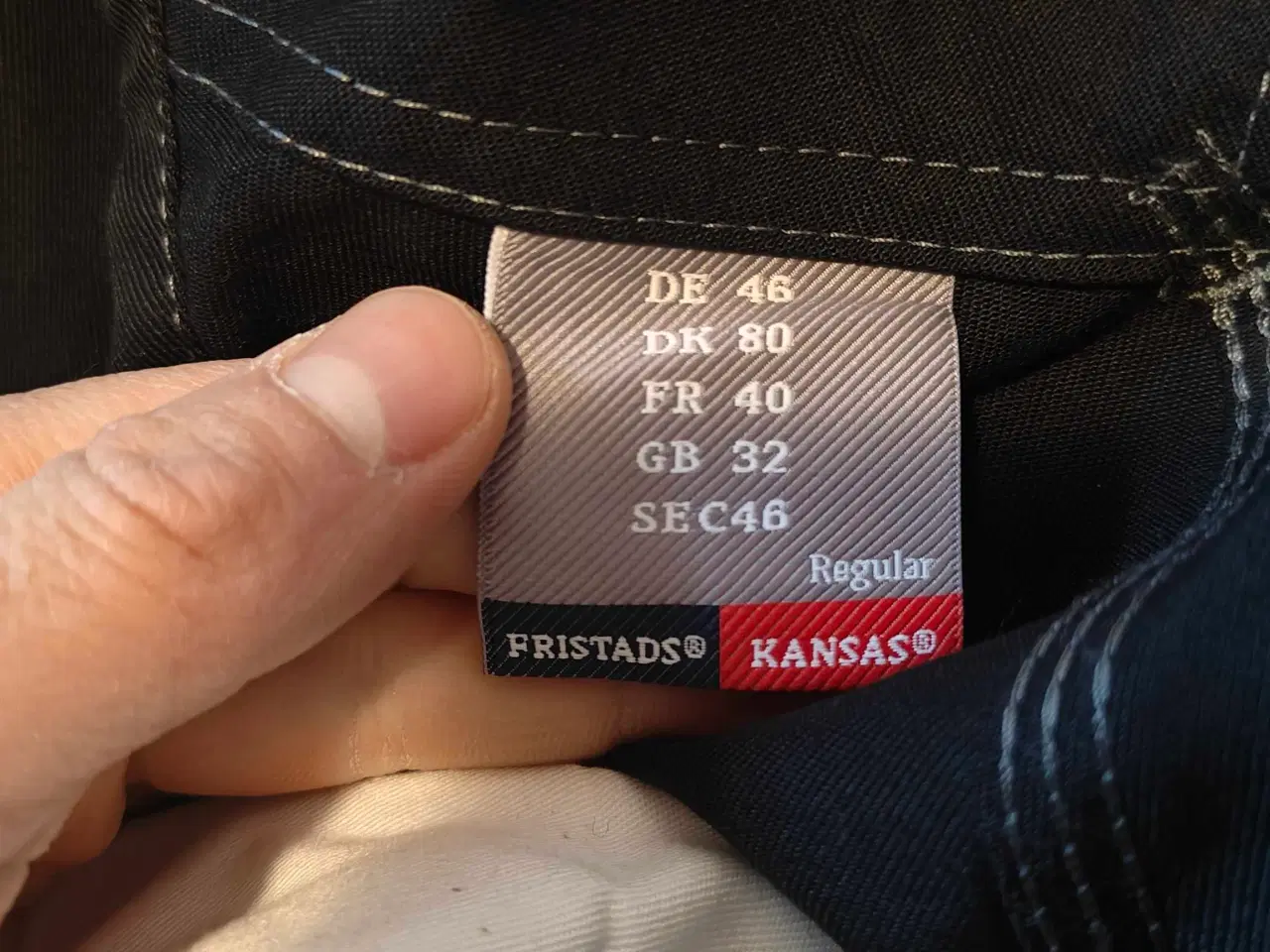 Billede 5 - Fristads Icon Overalls (Sort/Grå) – Slidstærkt arb