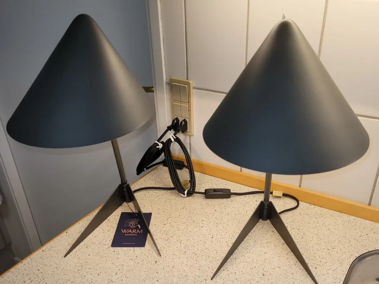 Billede 4 - Bordlamper fra Warm Nordic 2 stk. i mat sort
