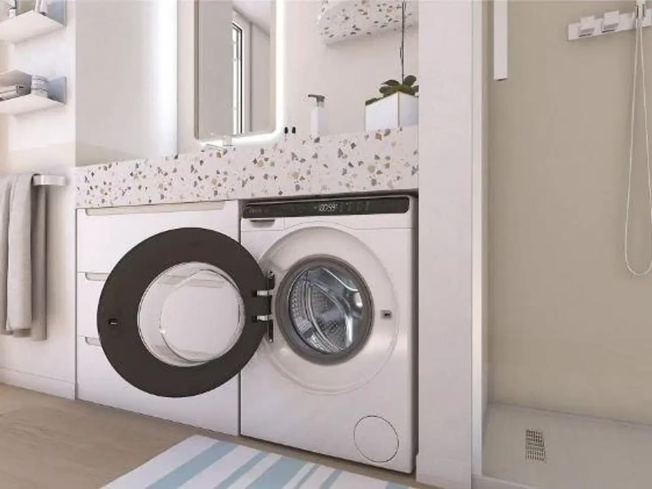 Billede 11 - Vaskemaskine frontbetjent Candy 5 kg, 1.200 o/min, A-klasse, kompakt (CW50BP12307U1S)