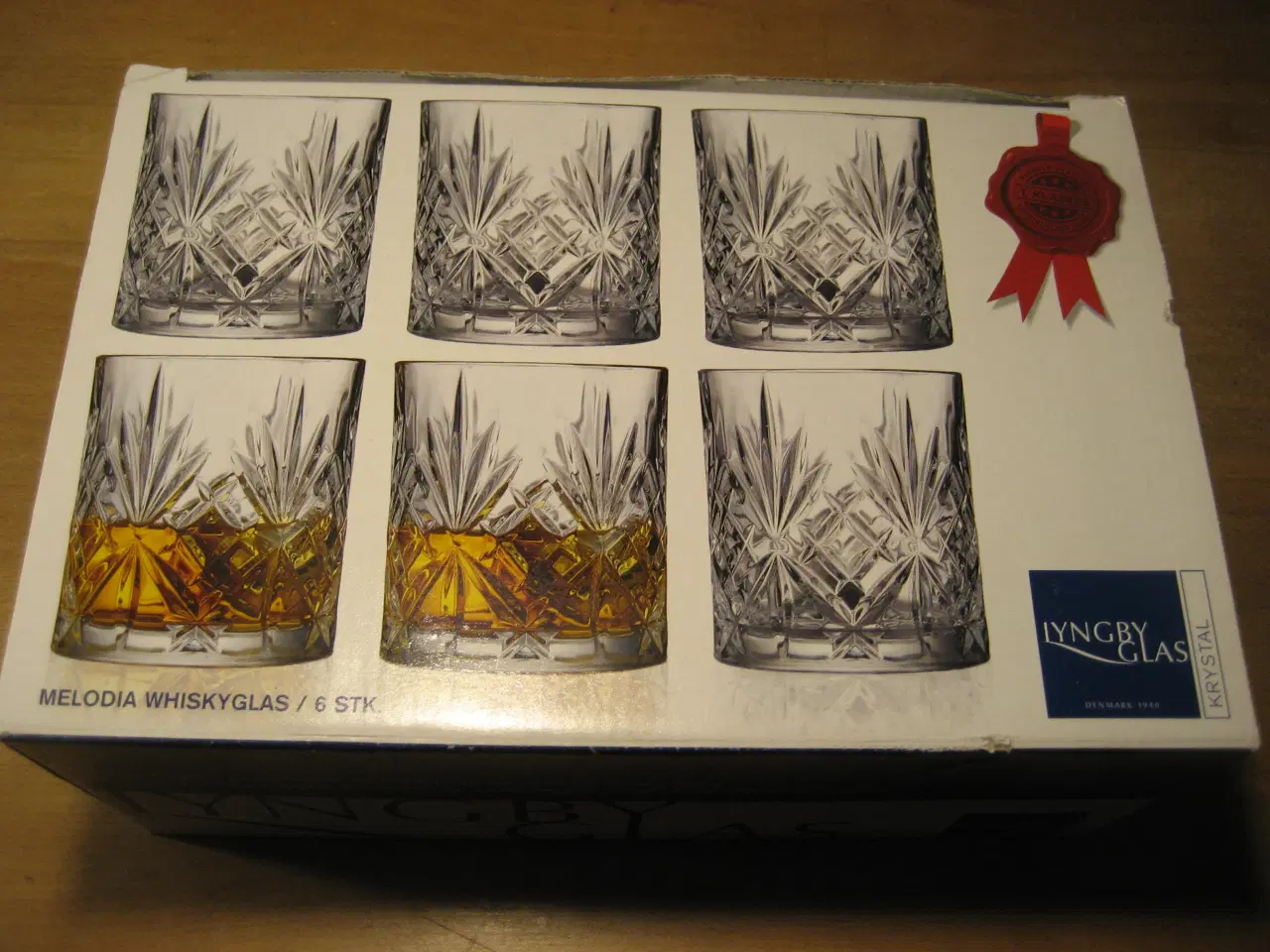 Billede 1 - Lyngby whiskyglas sælges