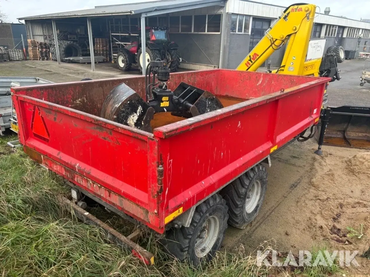 Billede 5 - Tipvogn med kran Navtek