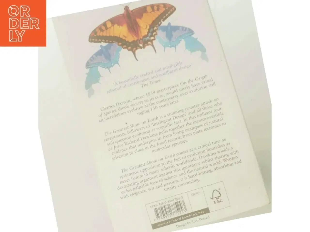 Billede 3 - The greatest show on earth : the evidence for evolution af Richard Dawkins (Bog)