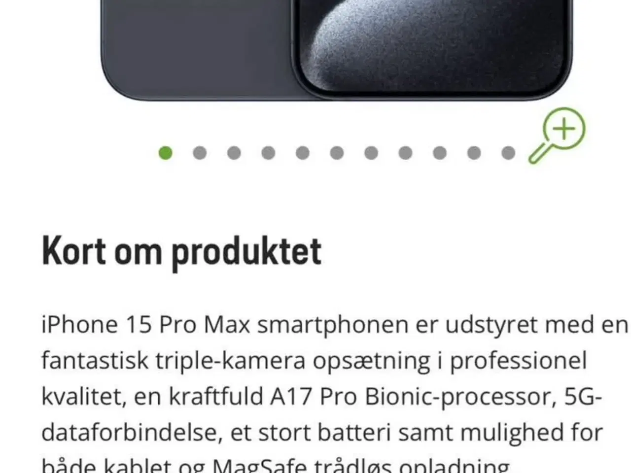 Billede 1 - iPhone 15 pro Max 