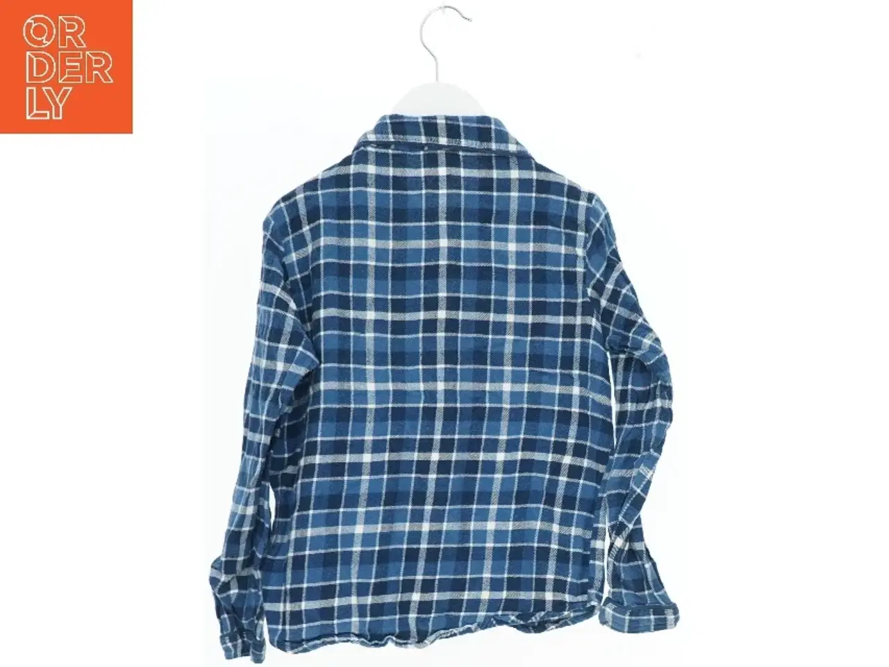 Billede 2 - Blåternet skjorte fra VRS (str. 128)