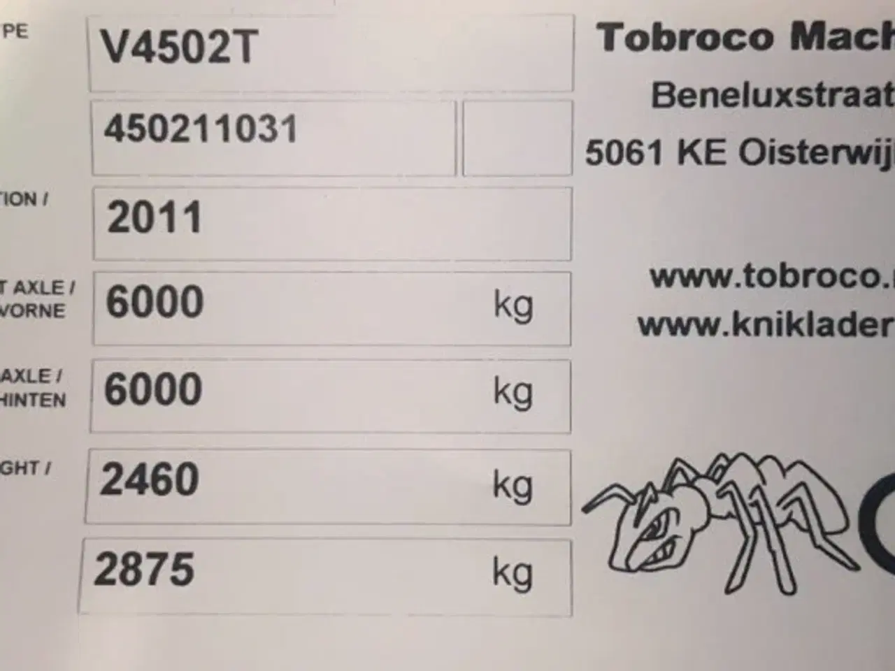 Billede 2 - Giant V4502T / Skovl og pallegafler