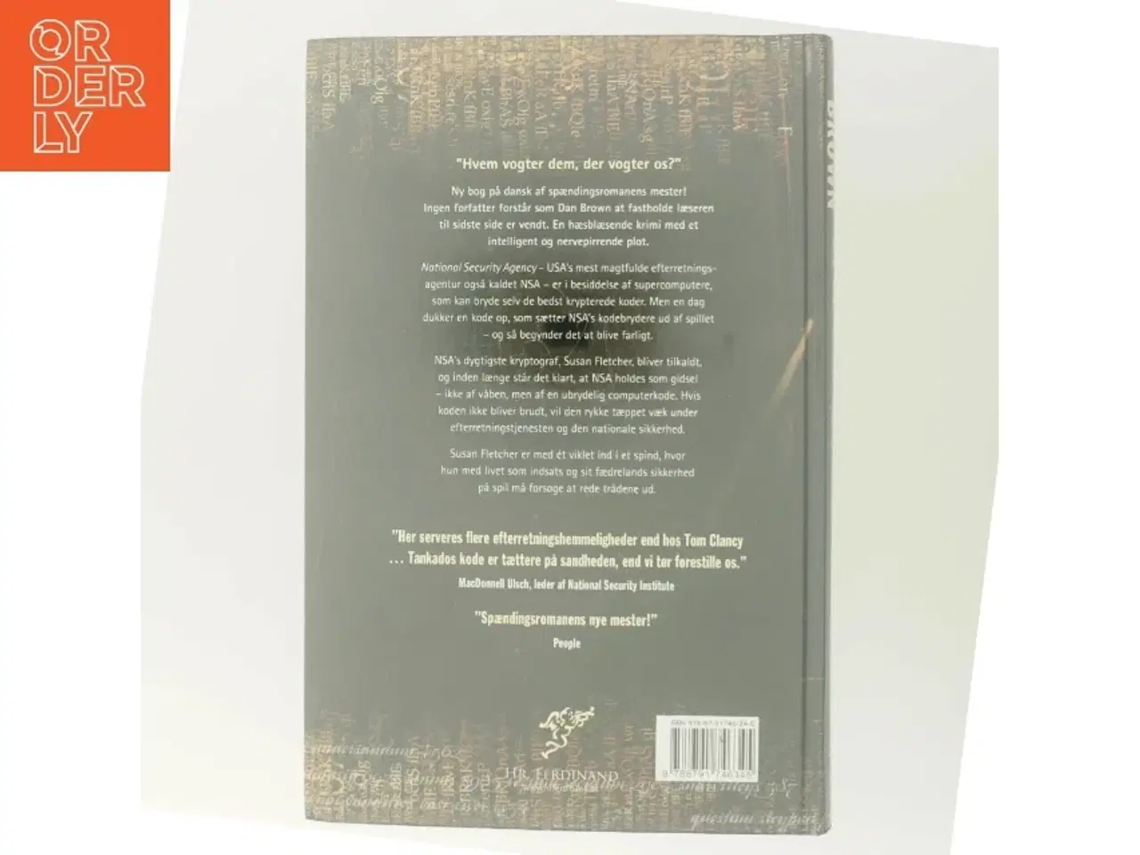 Billede 3 - Tankados kode af Dan Brown (Bog)