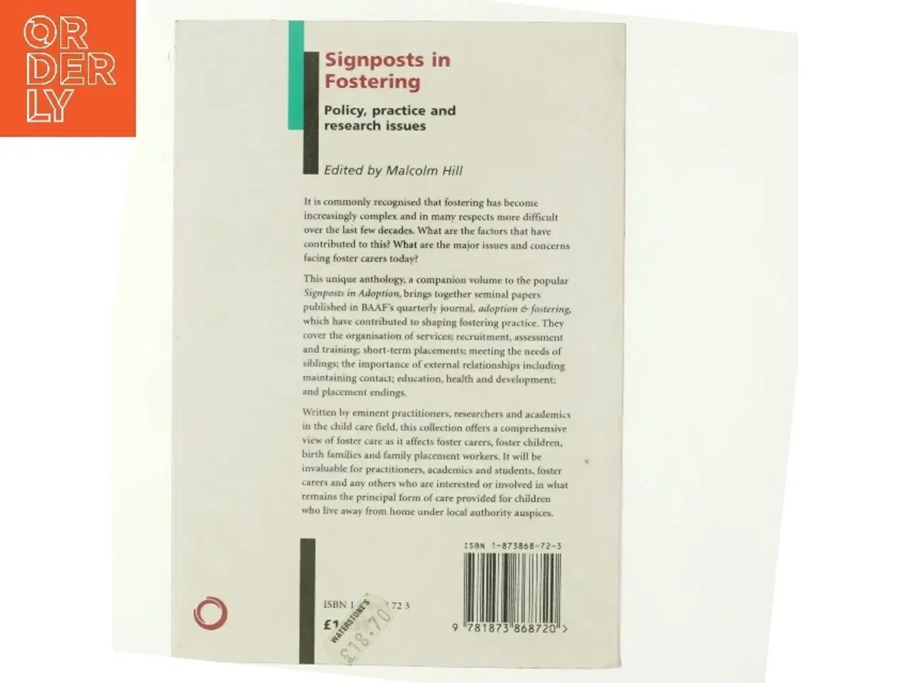 Billede 3 - Signposts in Fostering af Malcolm Hill (Bog)