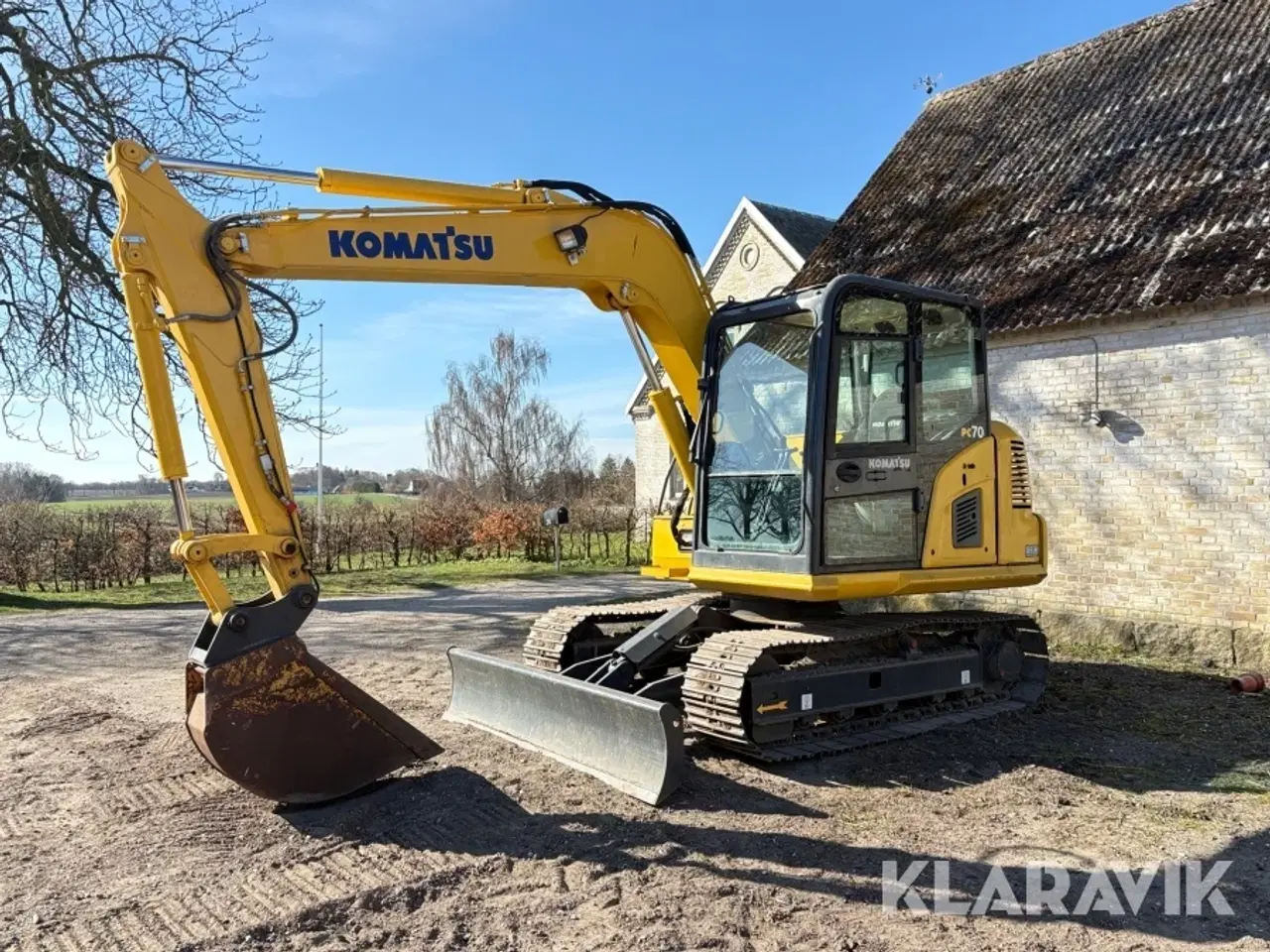 Billede 2 - Gravemaskine Komatsu Pc70-8