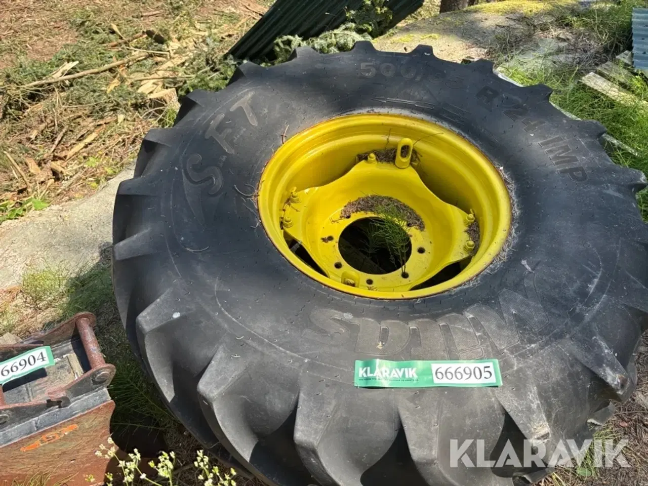 Billede 2 - John Deere hjul John Deere 3650 osv.