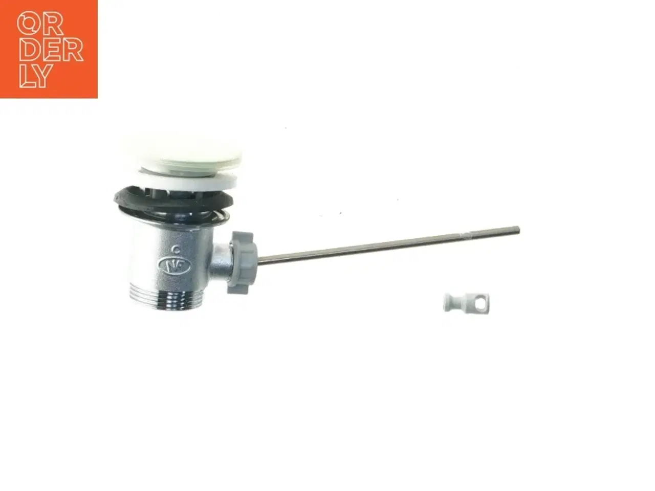 Billede 1 - Køkkenvask prop og afløbsarmatur (str. 8,5x21 cm)