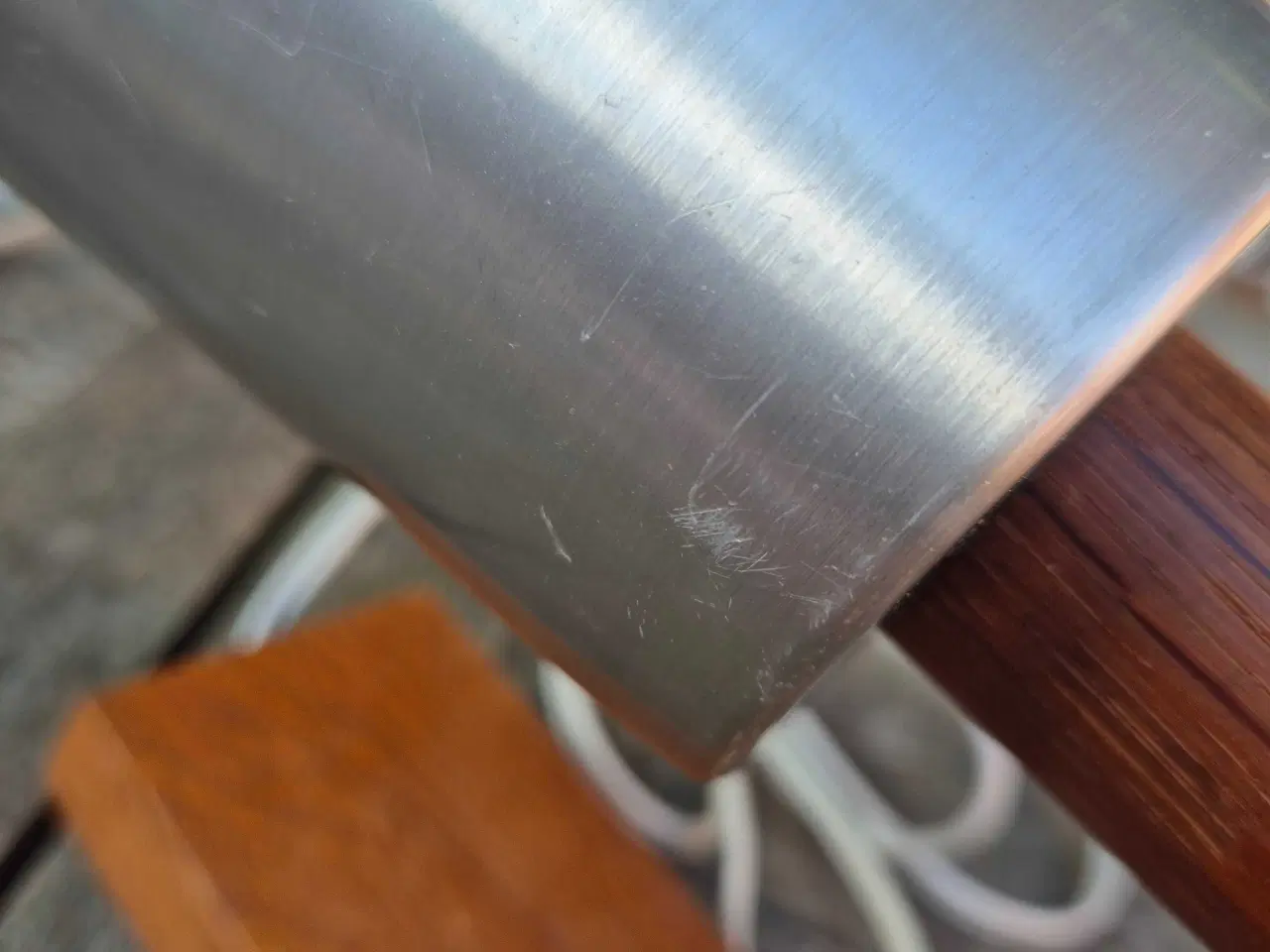 Billede 13 - Elegante væglamper I teak og alu 