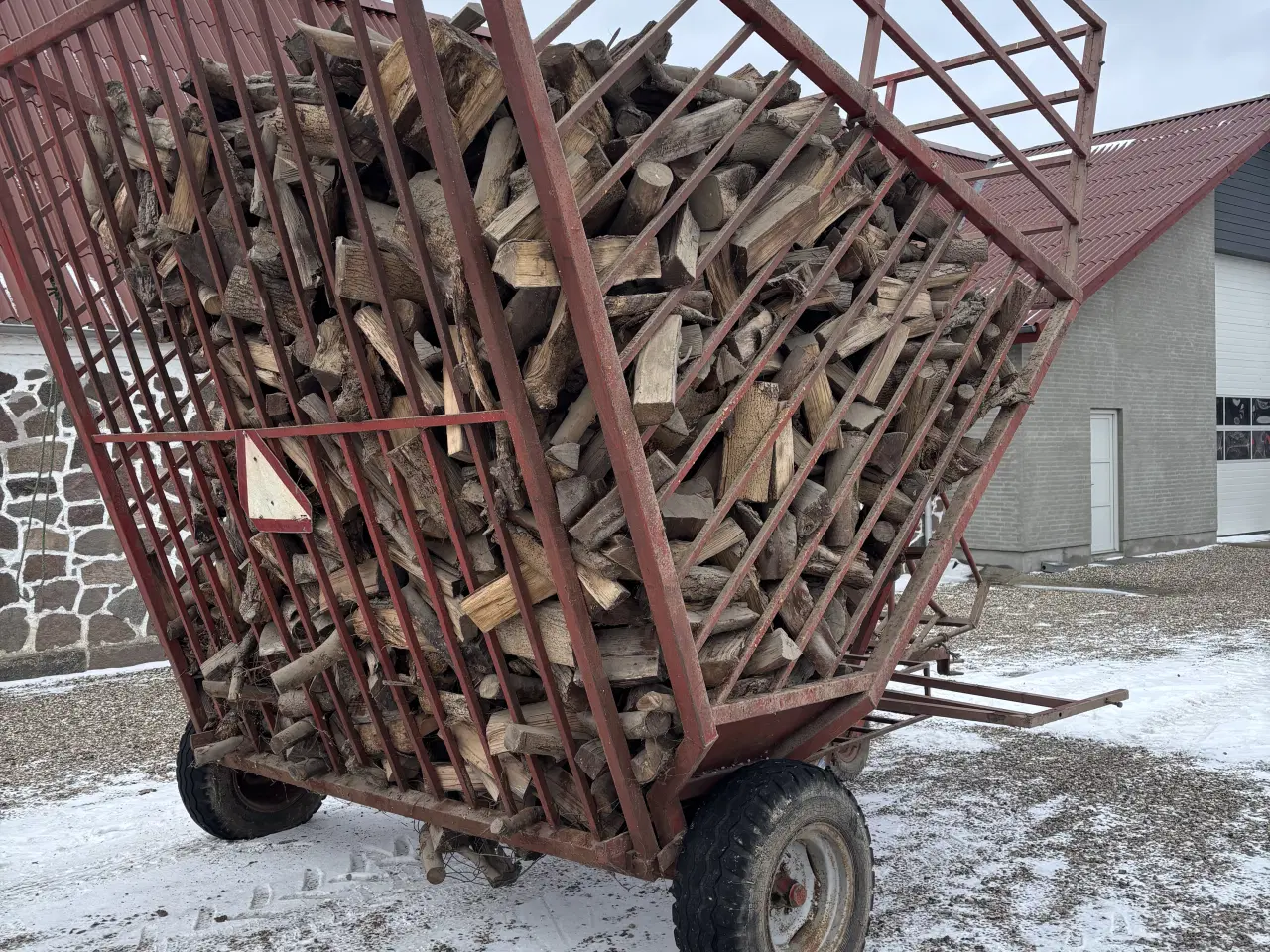 Billede 1 - Tørt brænde 