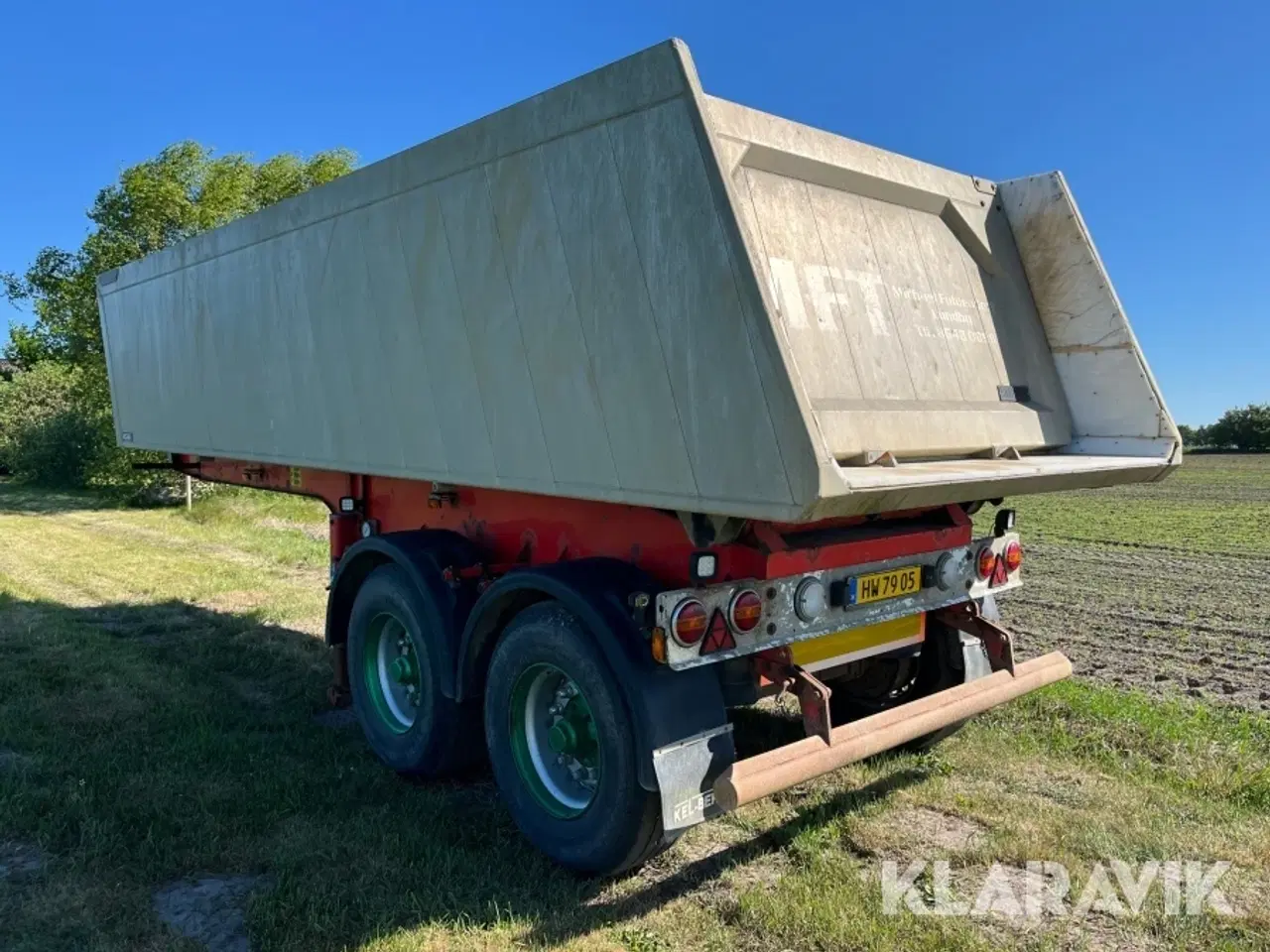 Billede 2 - Tip-Trailer Kel-Berg