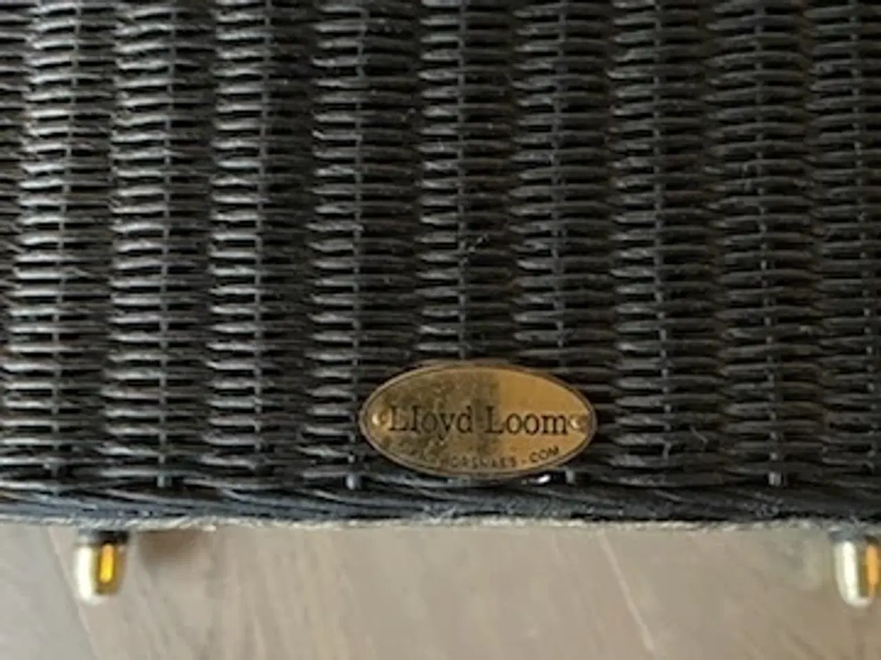 Billede 5 - Smuk kurvemøbel sæt i sort rattan-mærke LIoyd Loom