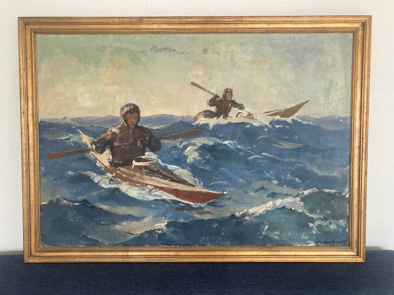 Billede 1 - Sigurd Kielland-Brandt. Olie på lærred 64x93. 73x1