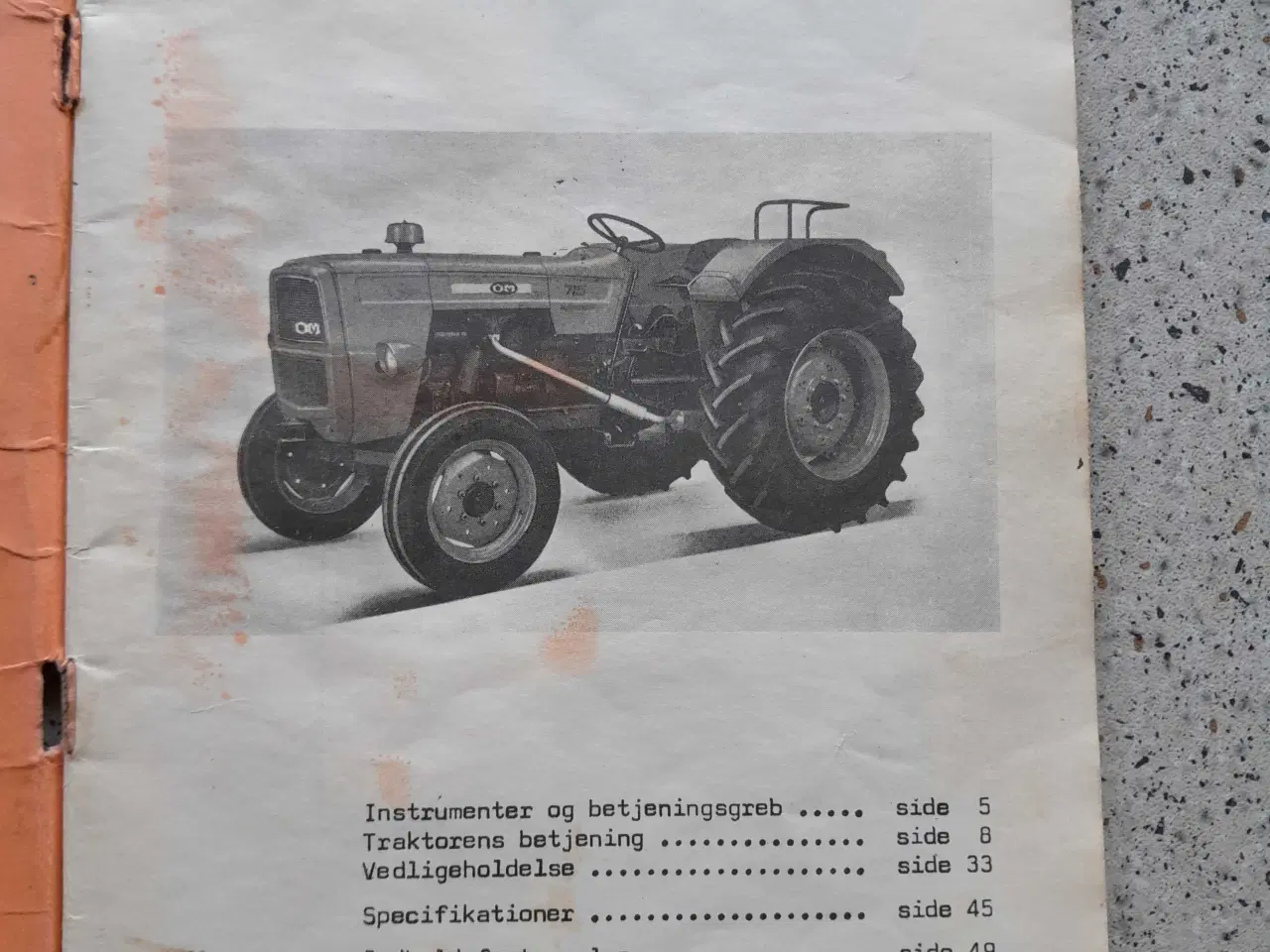 Billede 2 - Instruktionsbog Fiat 715