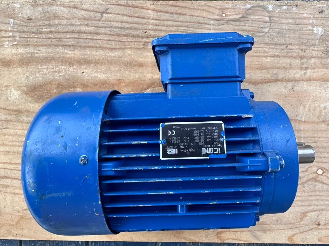 Billede 1 - Ny 1,5 kW elmotor 