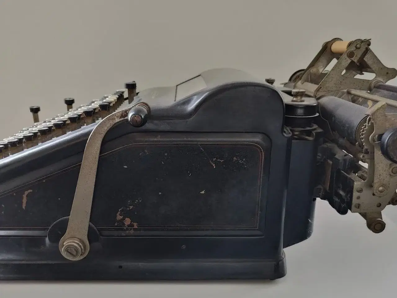 Billede 7 - Antik mekanisk regnemaskine, Jern, 100 år gl.