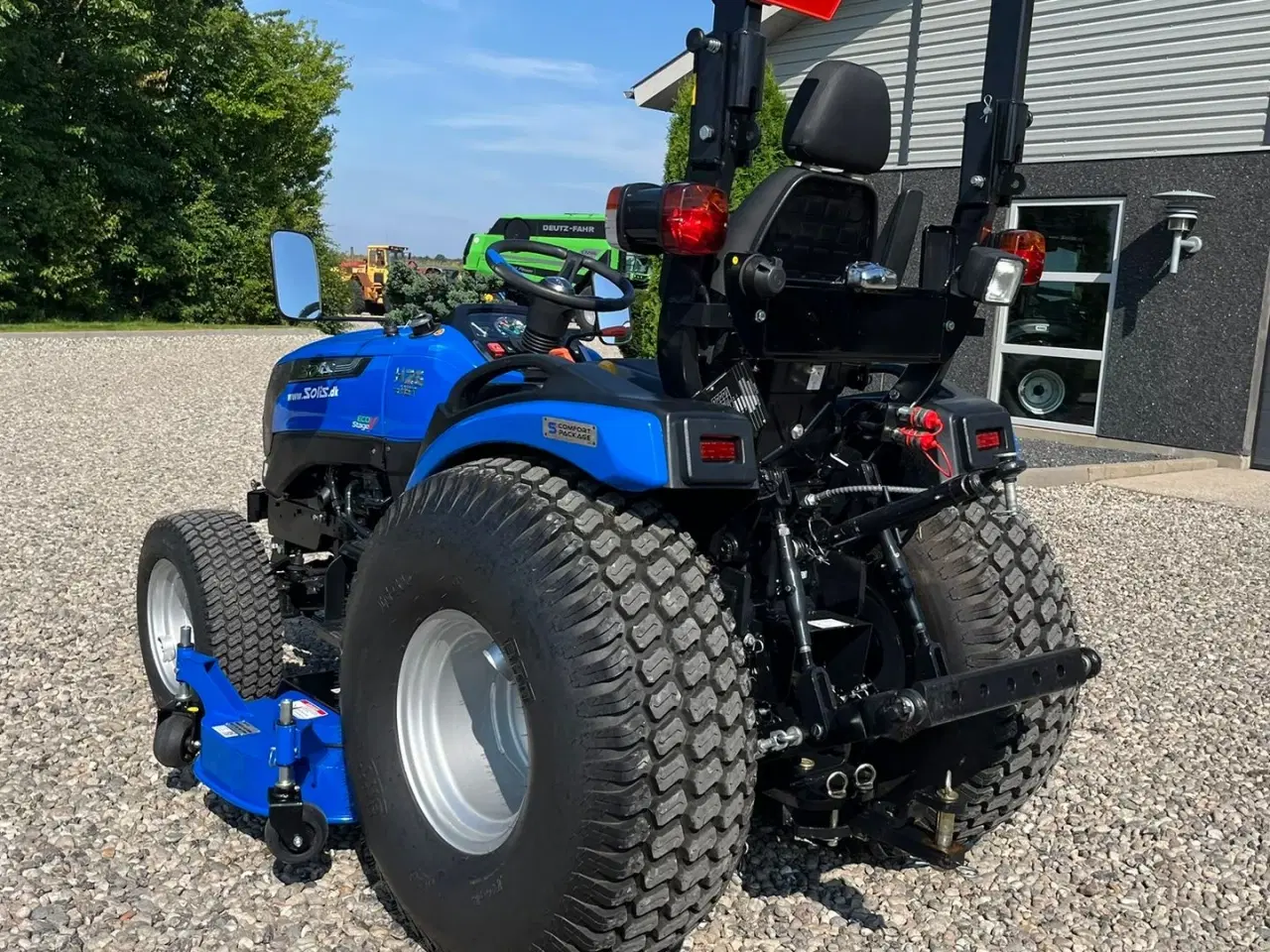 Billede 5 - Solis 26 HST Hydrostat Turf hjul og klipperbord