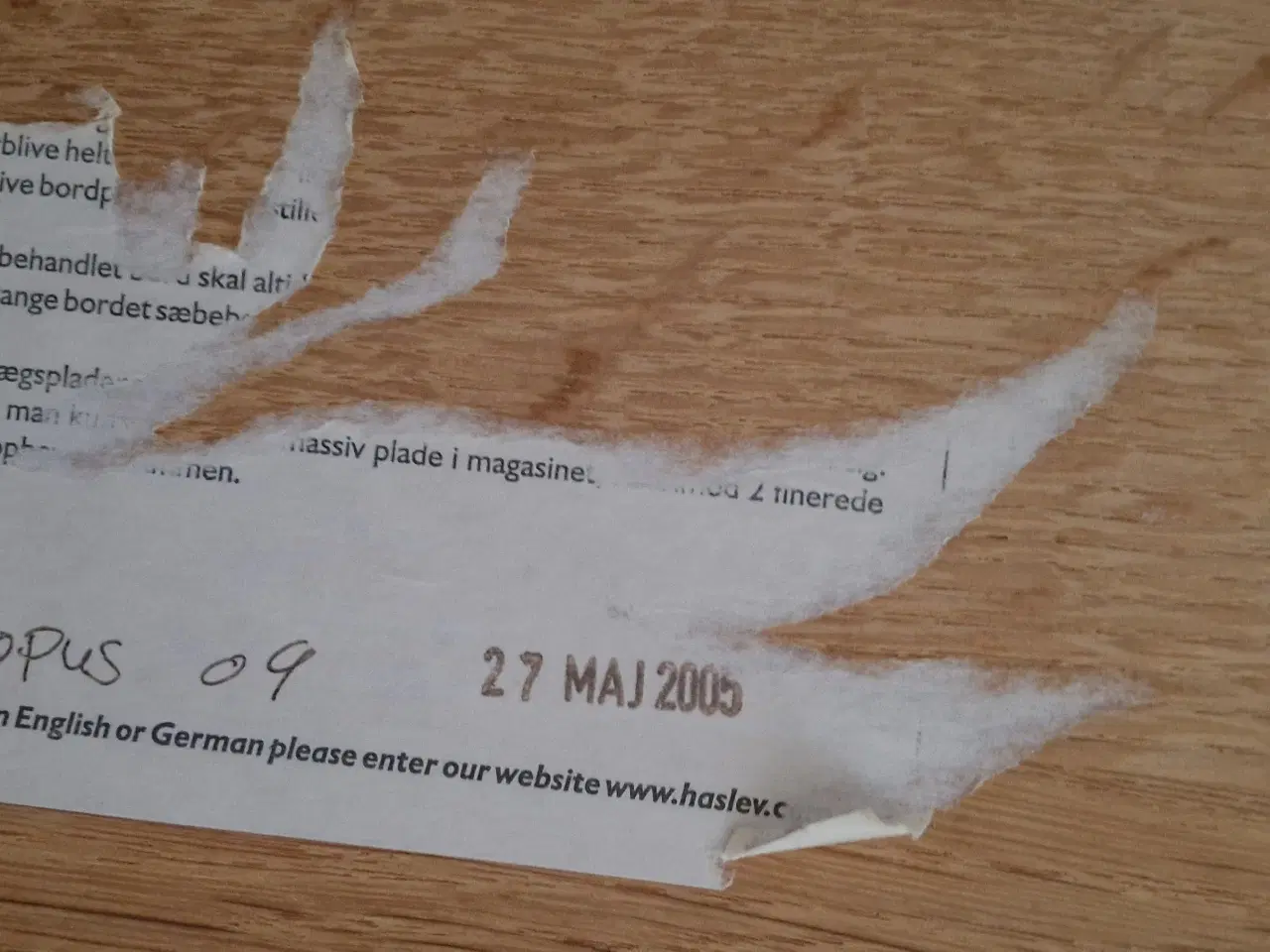 Billede 4 - Spisebord fra Haslev Maskinsnedkeri